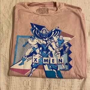 Marvel retro pink X-MEN tee size unisex large